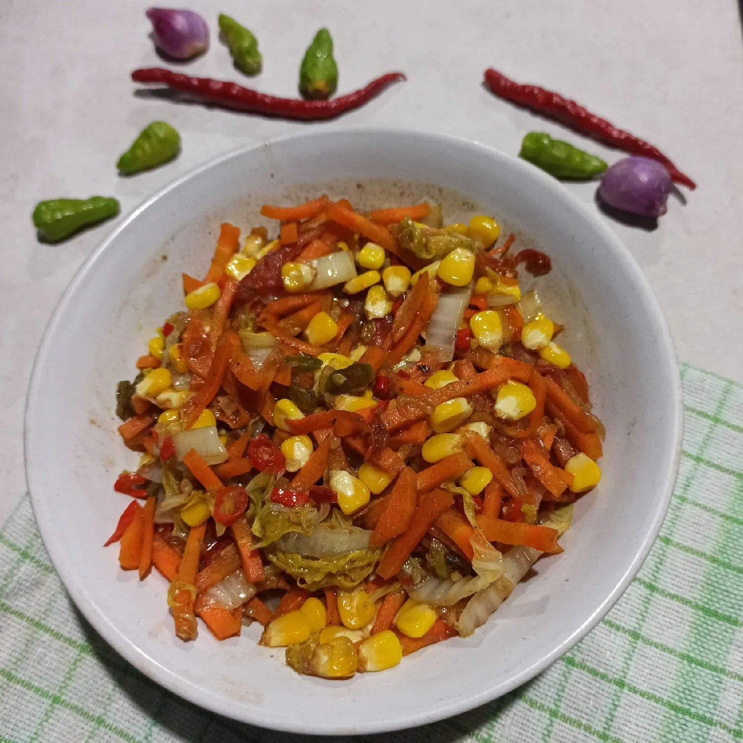 Tumis Sayur Saus Tiram