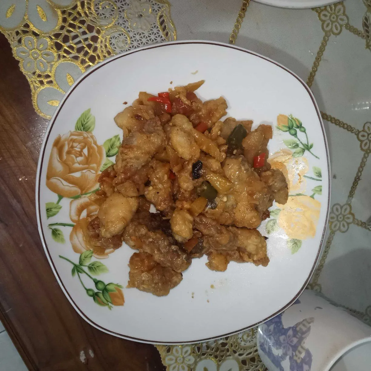 Ayam tepung manis #JagoMasakMinggu3Periode3
