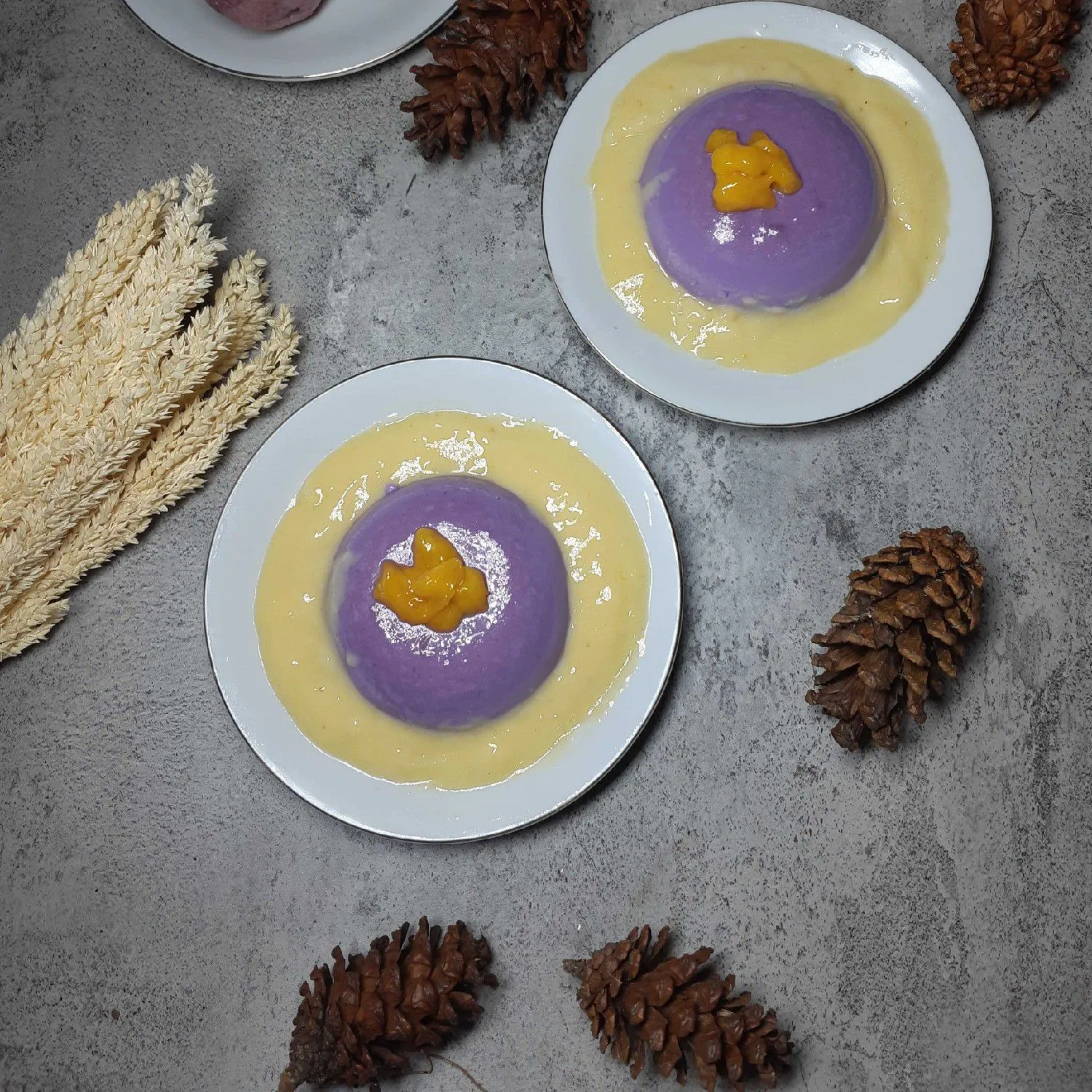 Panna Cotta Purple Sweet Potato #JagoMasakMinggu3Periode3