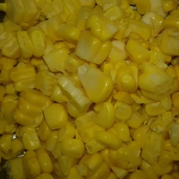 Serut jagung manis.