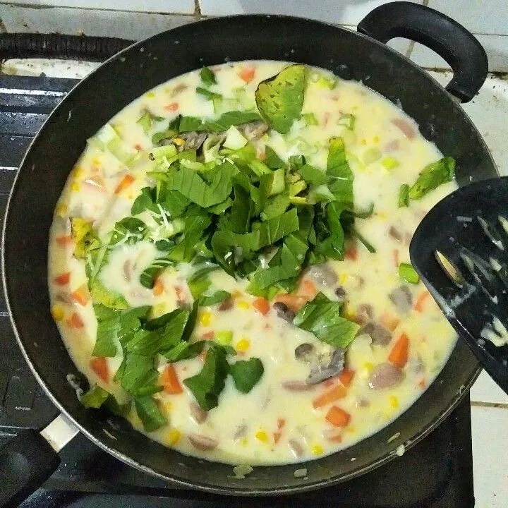 Step 6 Cream Soup Sayuran
