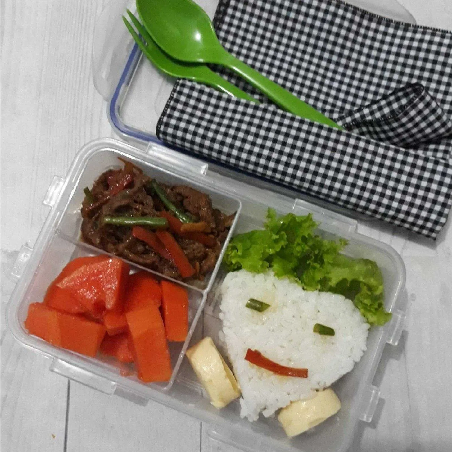 Resep Nasi Bento Beef Teriyaki #JagoMasakMinggu3Periode3 Sederhana ...