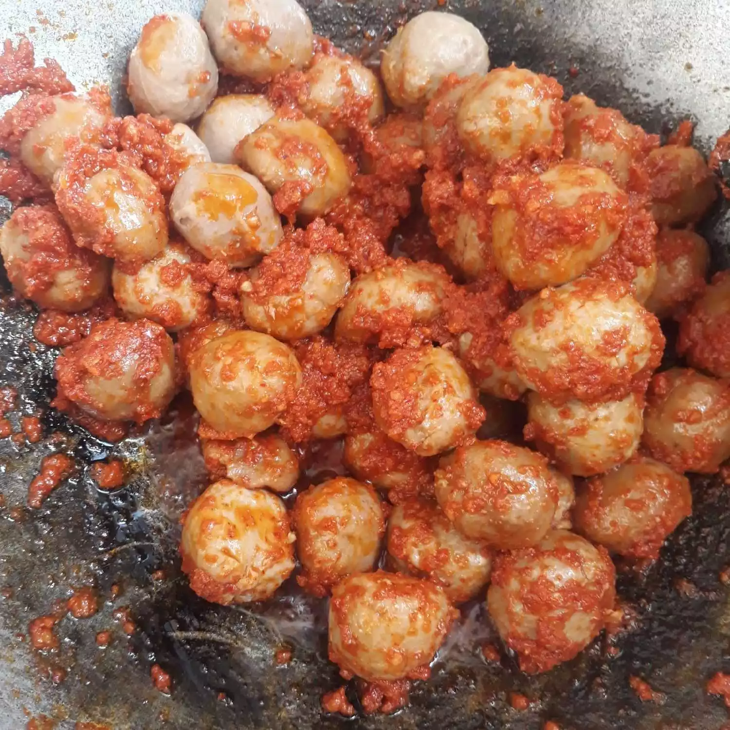 Step 4 Baso otak-Otak Mercon