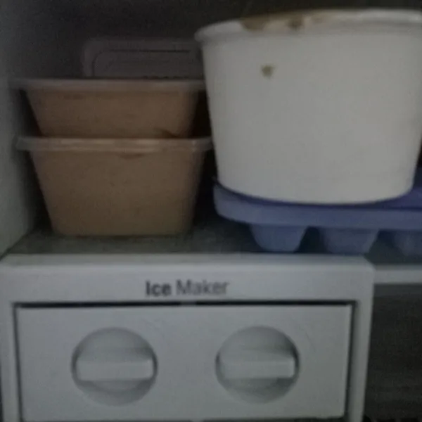 Masukkan dalam freezer semalaman. Ice cream siap dinikmati.