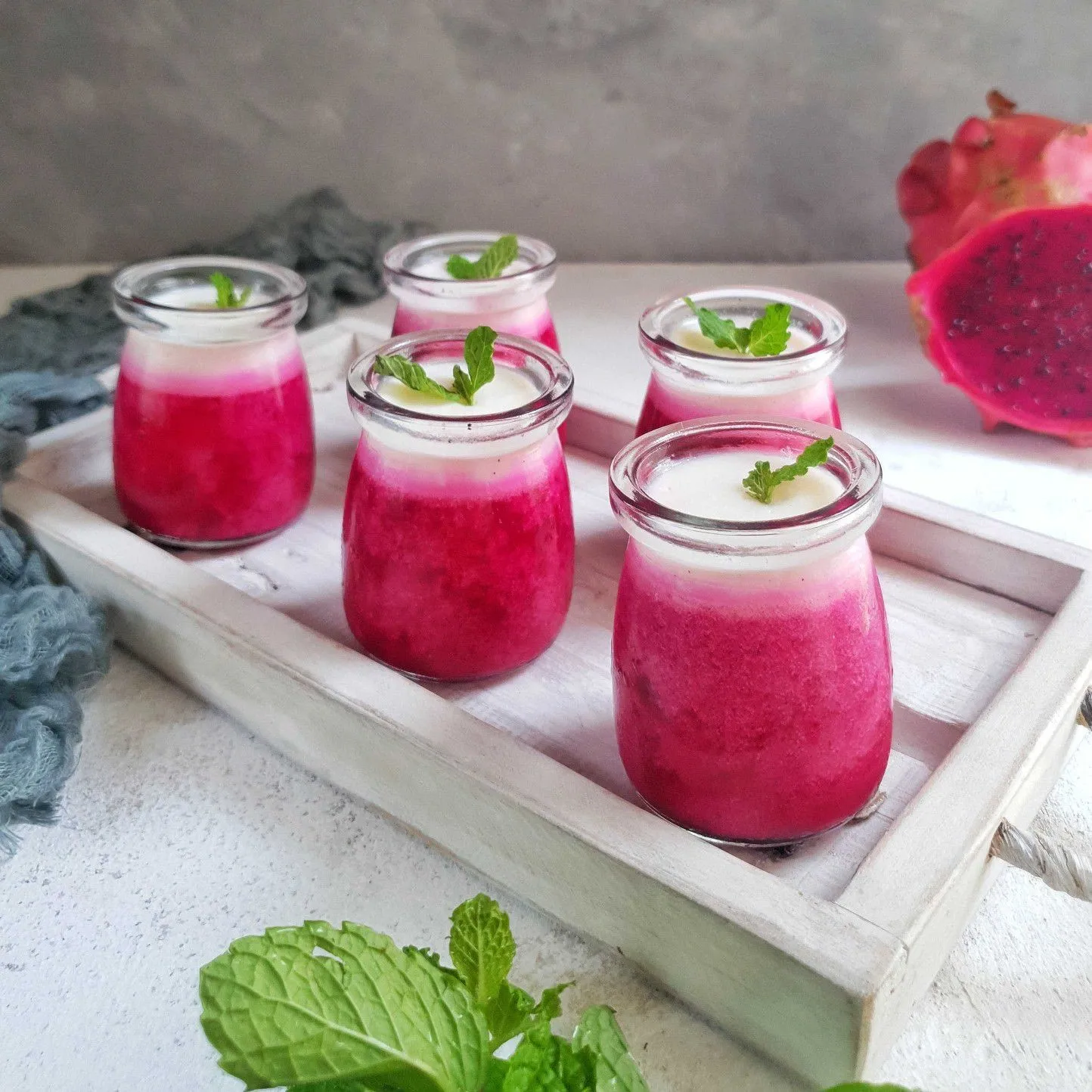 Dragon Fruit Pudding #JagoMasakMinggu3Periode3
