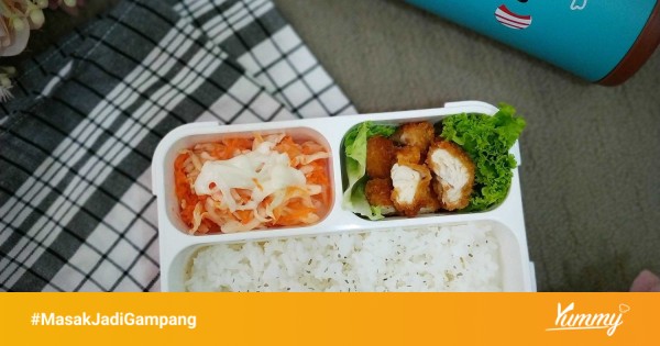 Resep Chicken Katsu with Salad ala Bento #JagoMasakMinggu3Periode3 ...