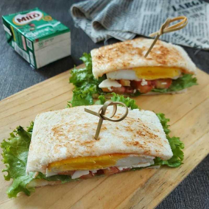 Resep Sandwich Roti Tawar #Jagomasakminggu3Periode3 Sederhana Enak | Chef Depay Kitchen