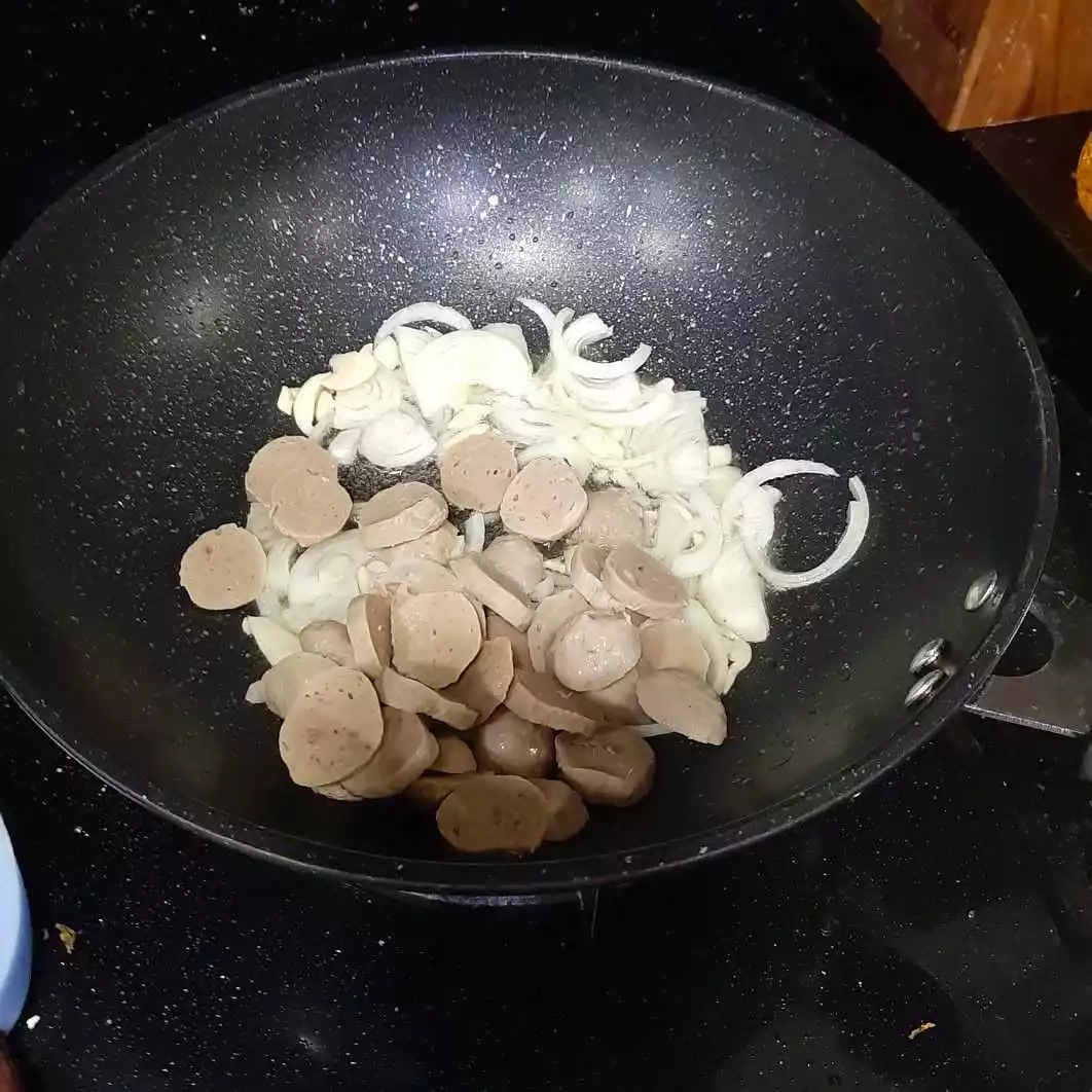 Step 2 Capcay Puyuh