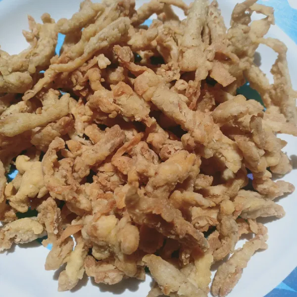 Goreng dan sajikan.