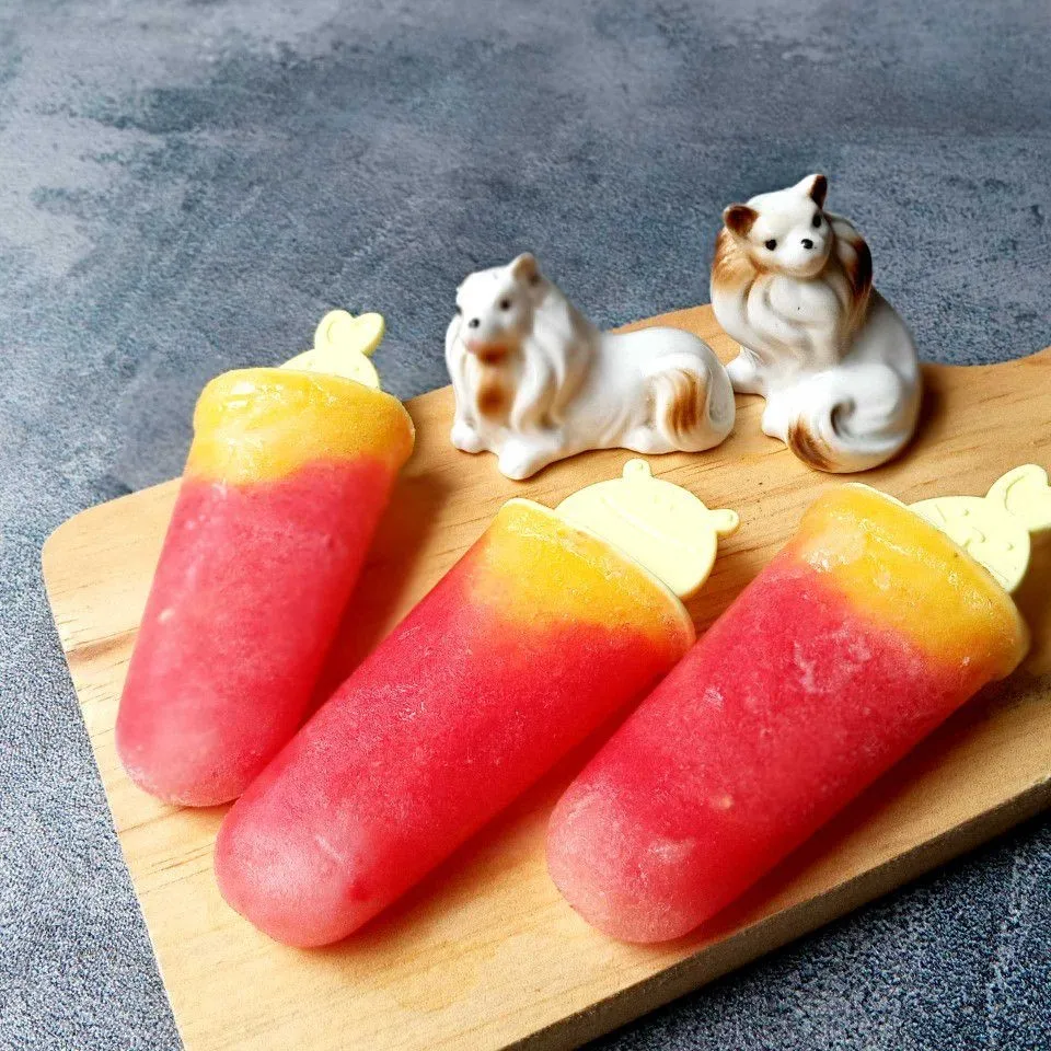 Tropical Fruits Popsicle #JagoMasakMinggu3Periode3