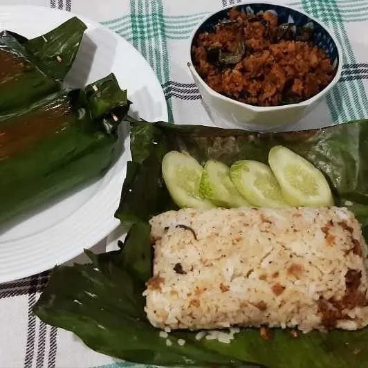 Nasi Bakar Oncom