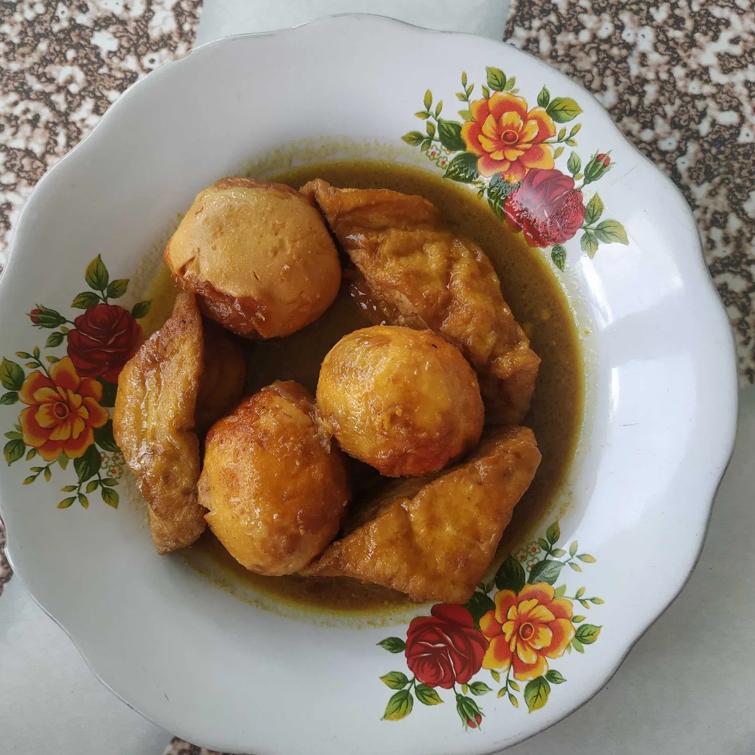 Semur Telur Dan Tahu