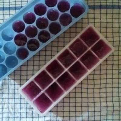 Step 2 Nutrisari Grape Ice Cube #JagoMasakMinggu3Periode3