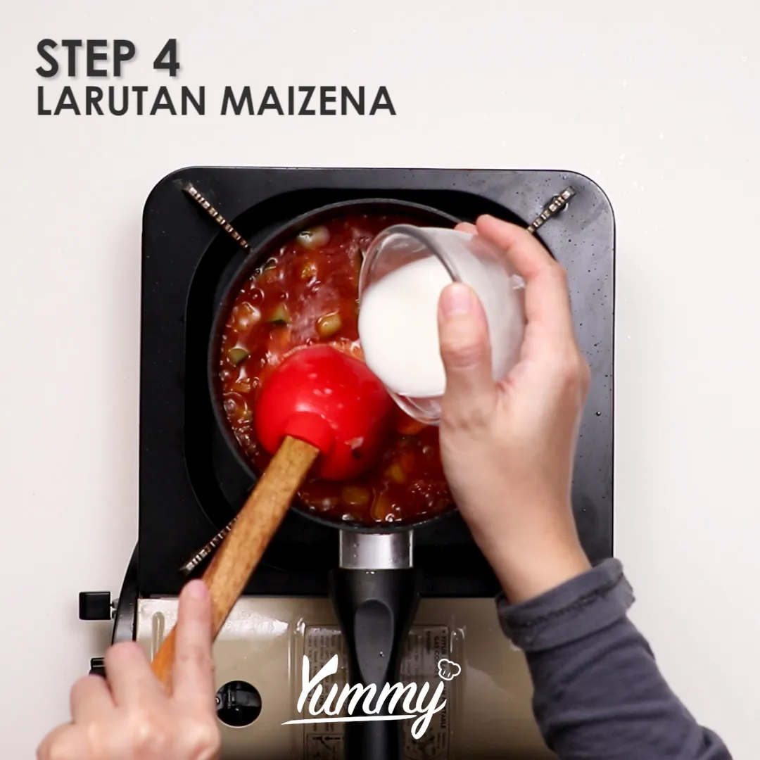 Step 4 Saus Koloke Ayam