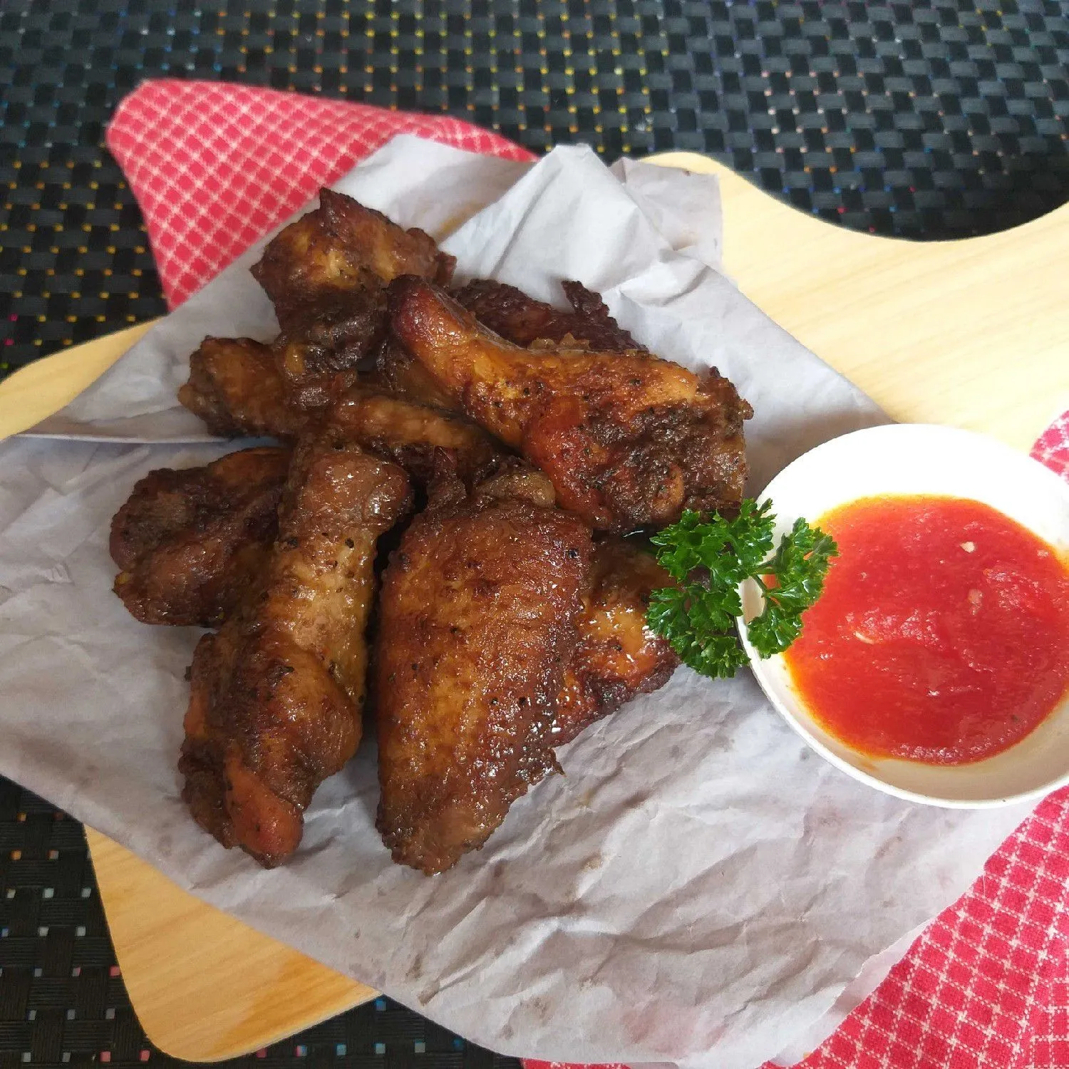 Baked Chicken Wings #JagoMasakMinggu4Periode3