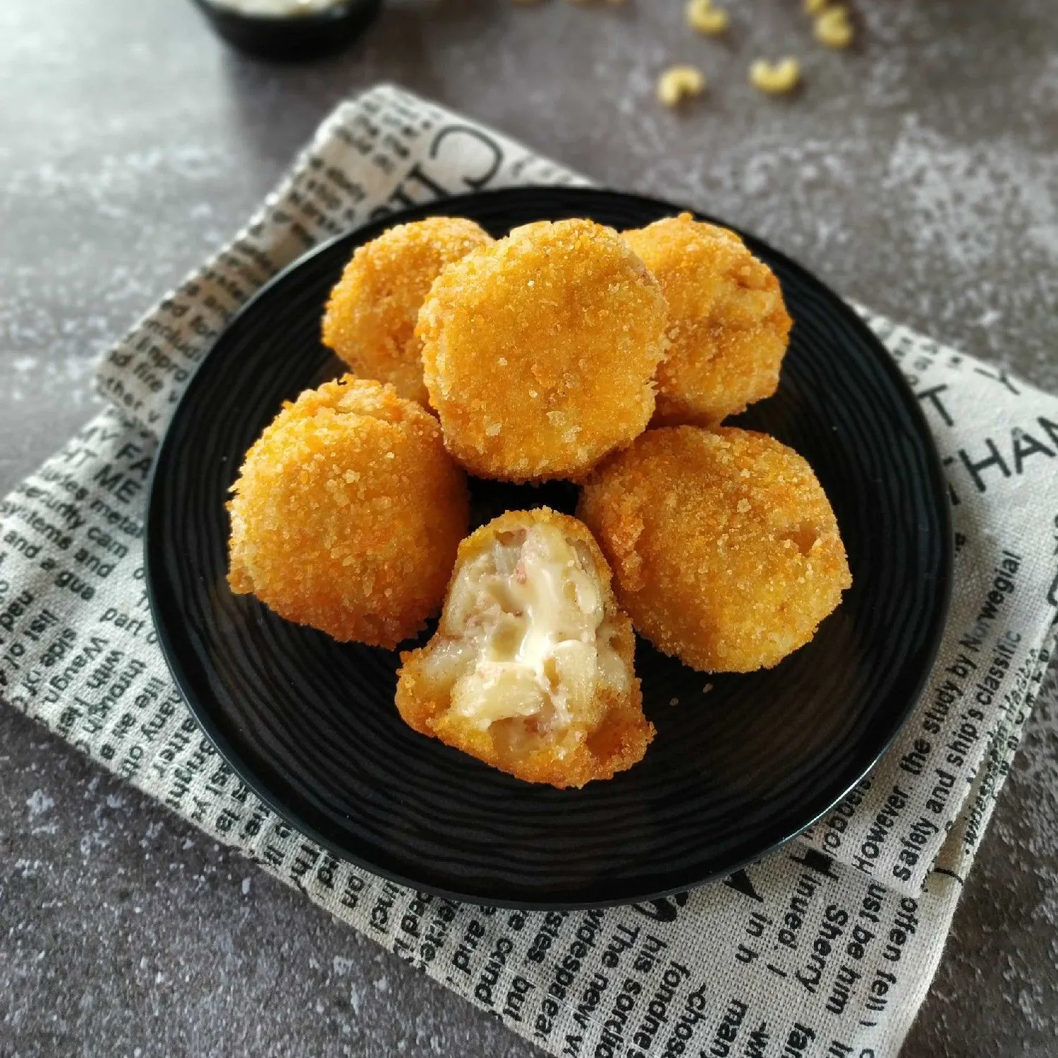 Macaroni Cheese Balls #JagoMasakMinggu4Periode3