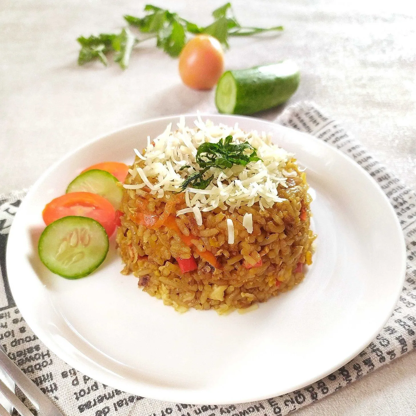 Nasi Goreng Keju Pedas
