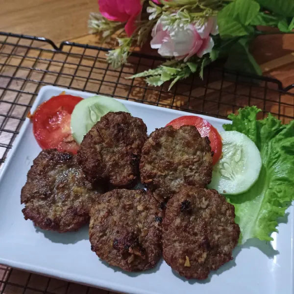 Angkat dan tiriskan.
