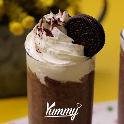 Milkshake Biskuit Cokelat