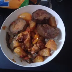 Kentang Terong Balado