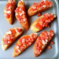 Tomato Bruschetta #JagoMasakMinggu4Periode3