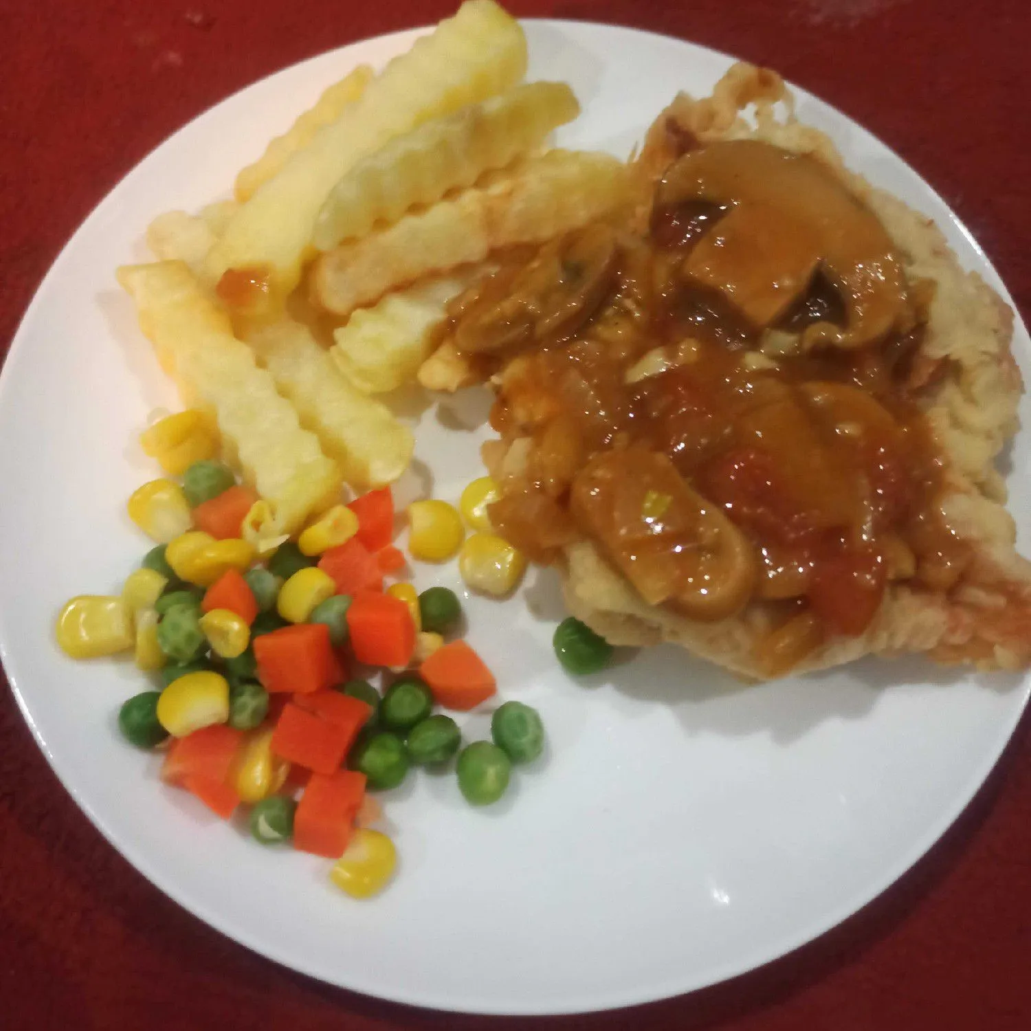 Chicken Steak Dengan Saus Jamur #JagoMasakMinggu4Periode3