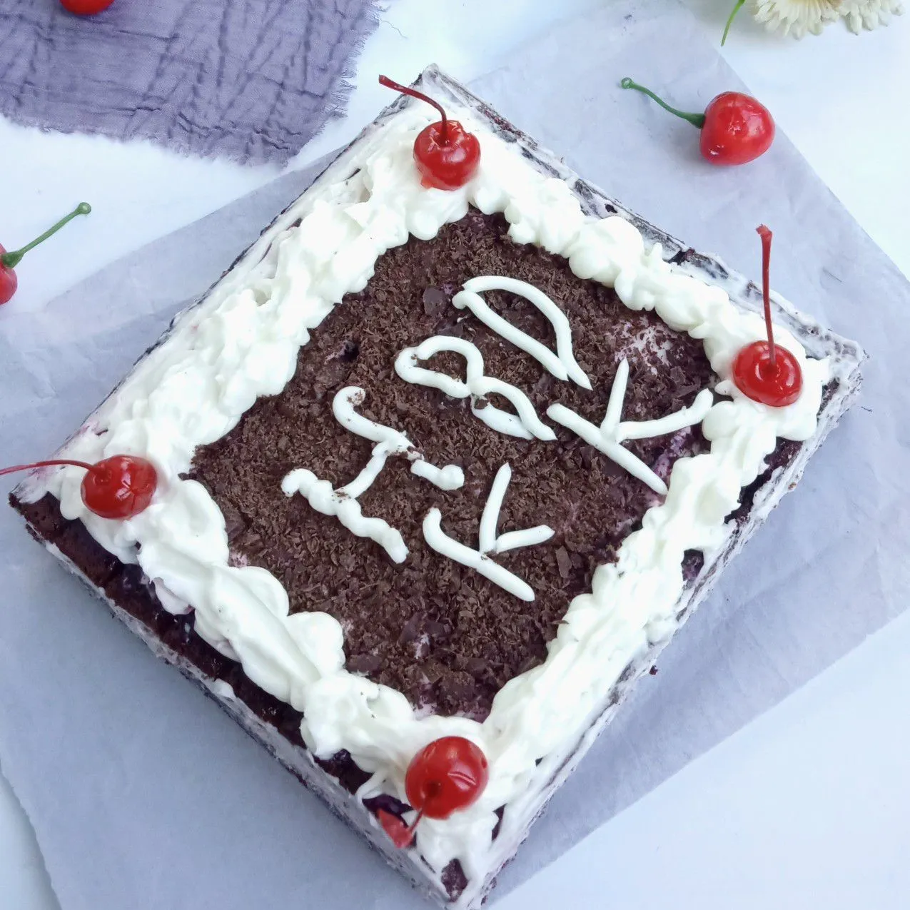 Step 8 Black forest