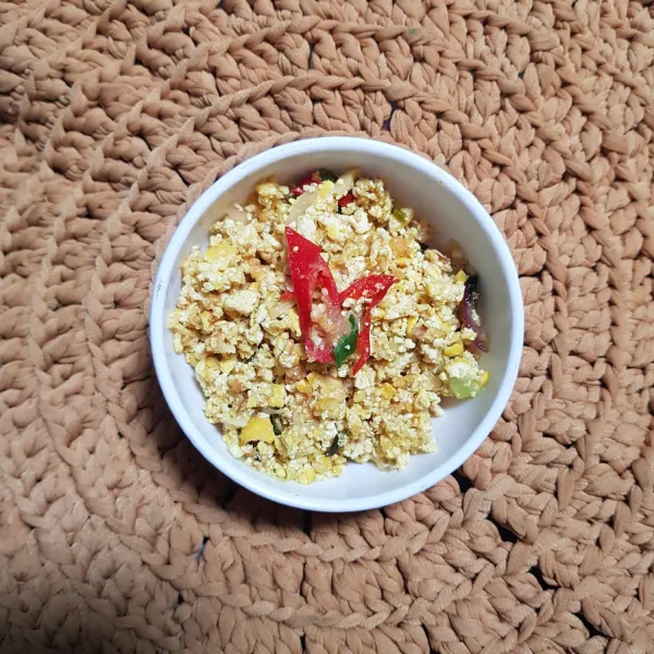 Tuangkan ke mangkuk dan sajikan.