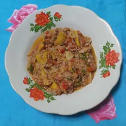 Tumis Teri Nasi