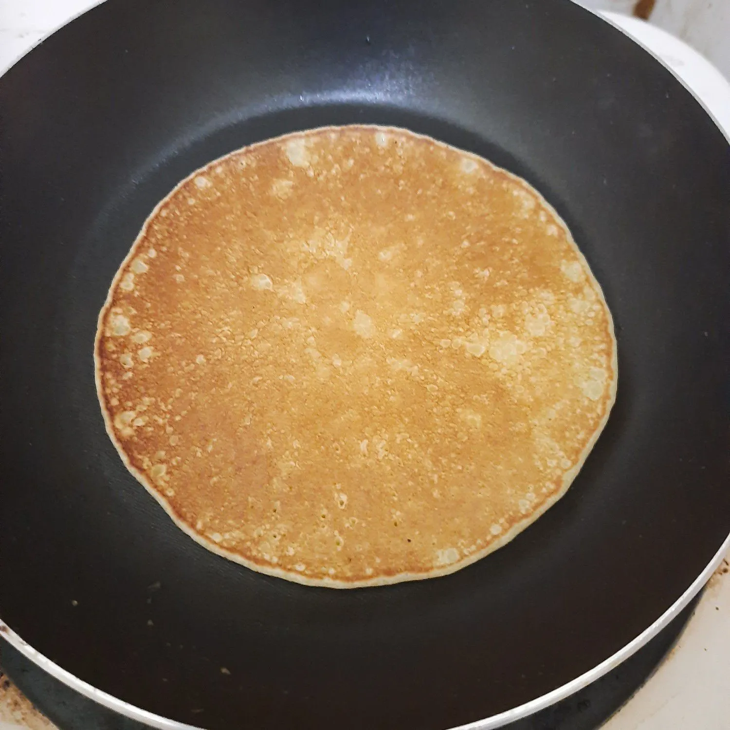 Step 7 Fluffy Honey Pancake 
