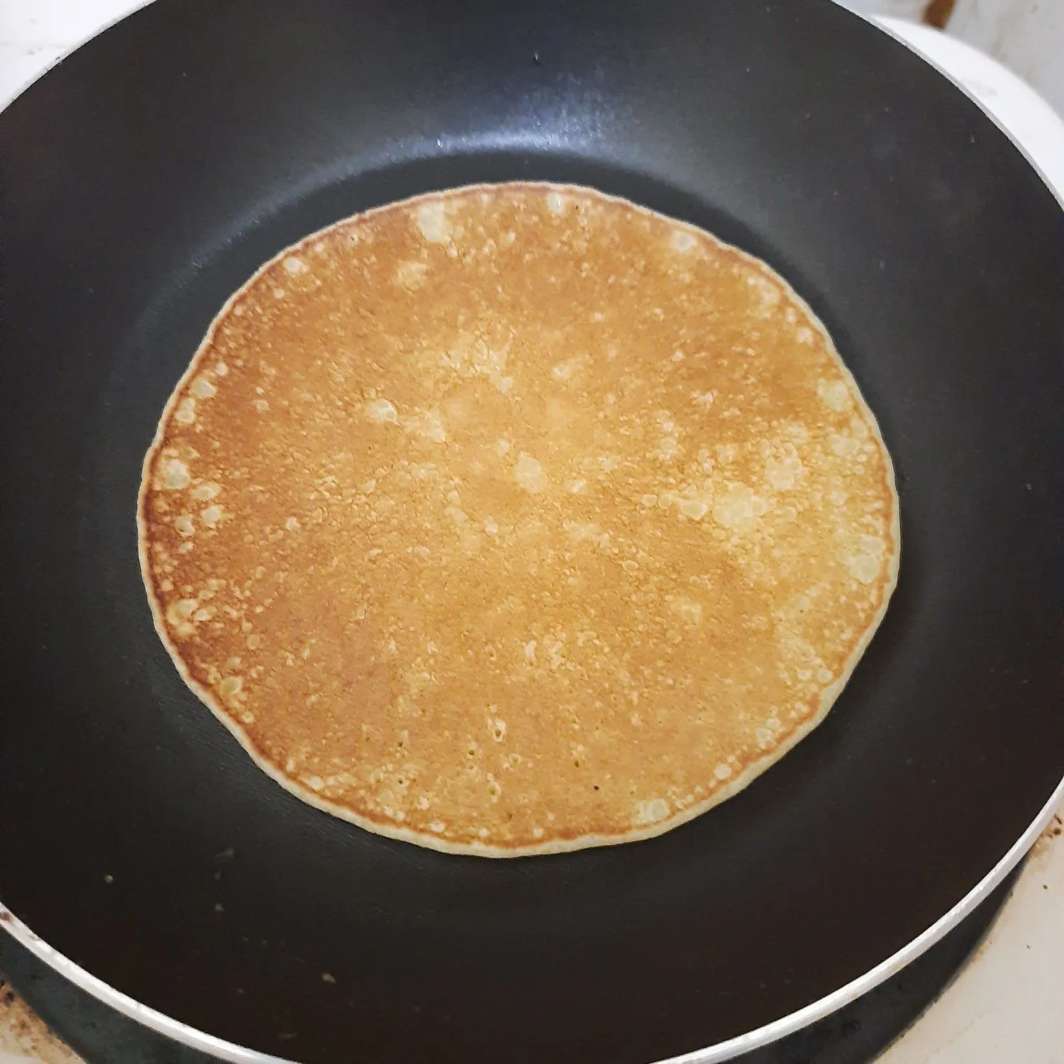 Step 7 Fluffy Honey Pancake