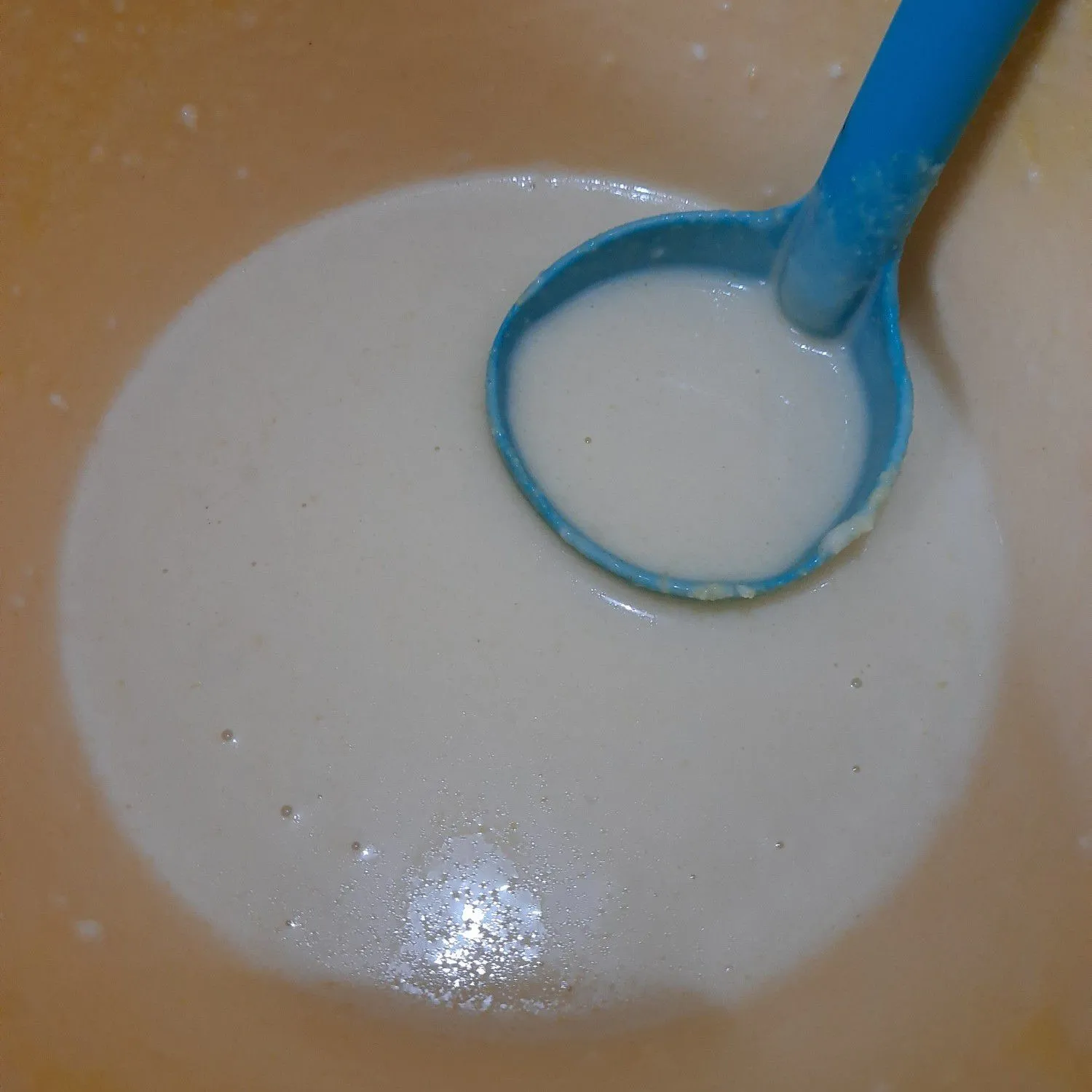 Step 5 Fluffy Honey Pancake