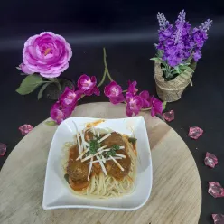 Meat Ball Spaghetti Bolognaise #JagoMasakMinggu4Periode3