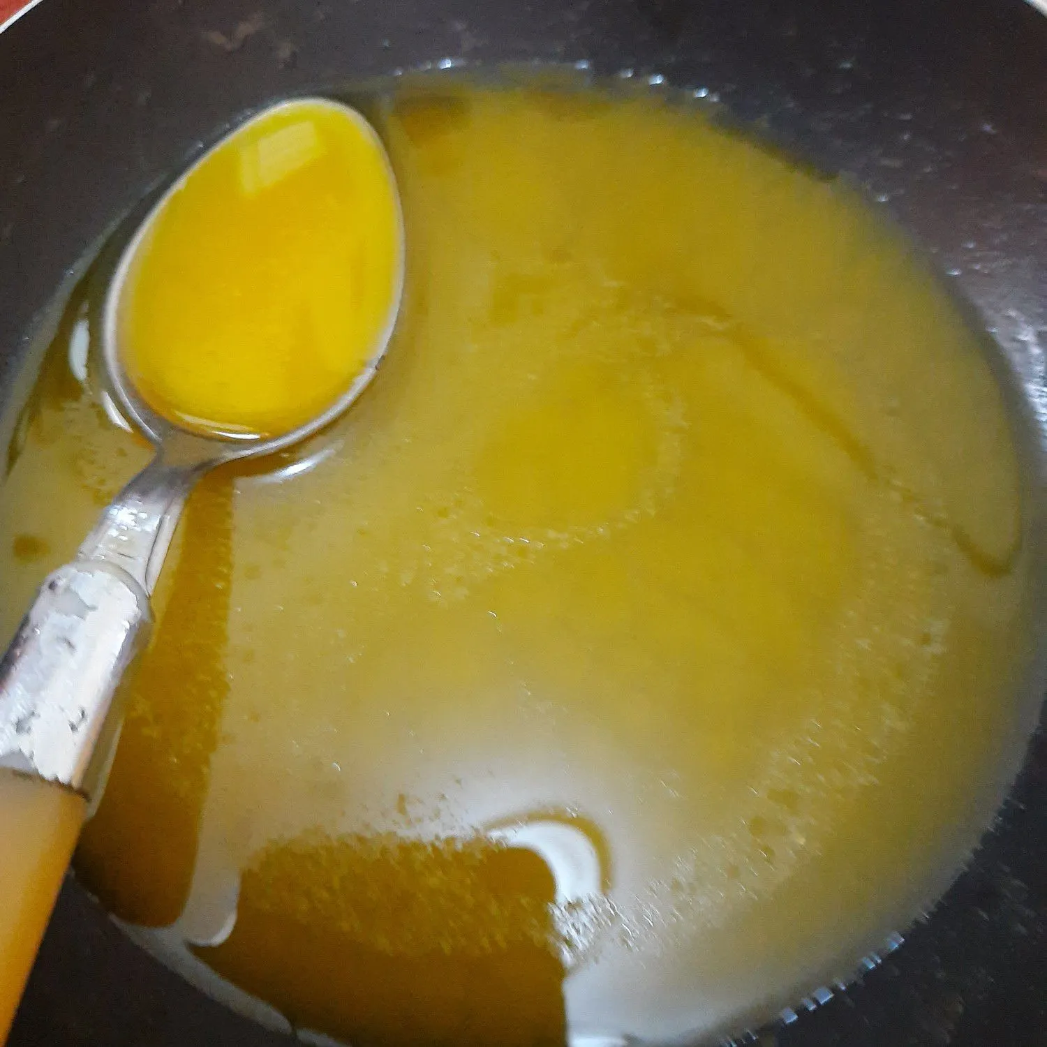 Step 1 Fluffy Honey Pancake