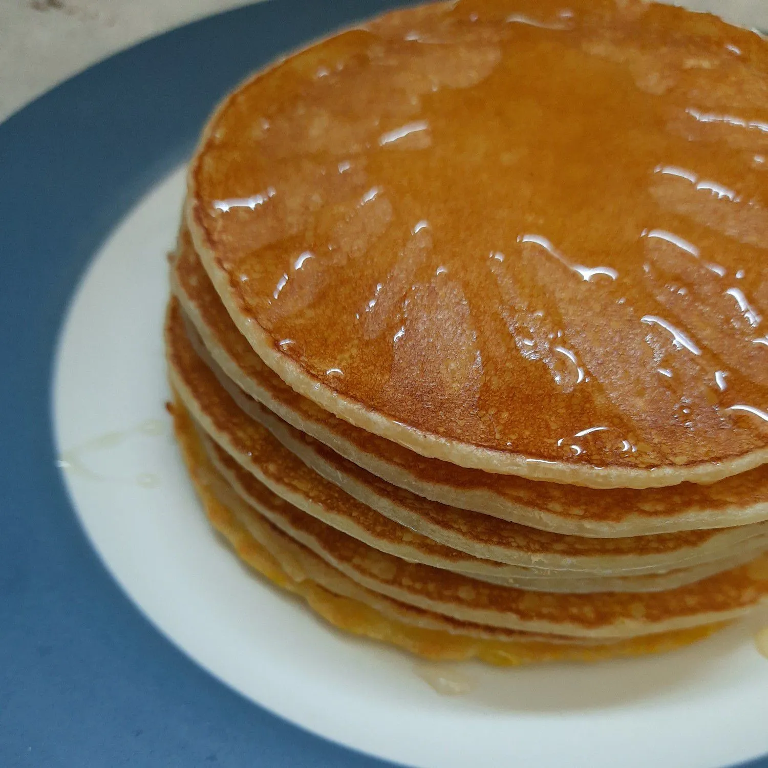 Step 8 Fluffy Honey Pancake
