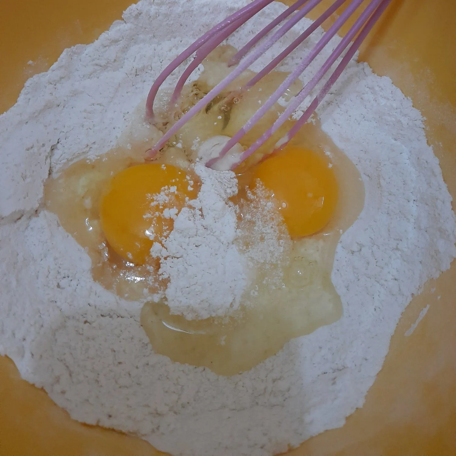 Step 4 Fluffy Honey Pancake