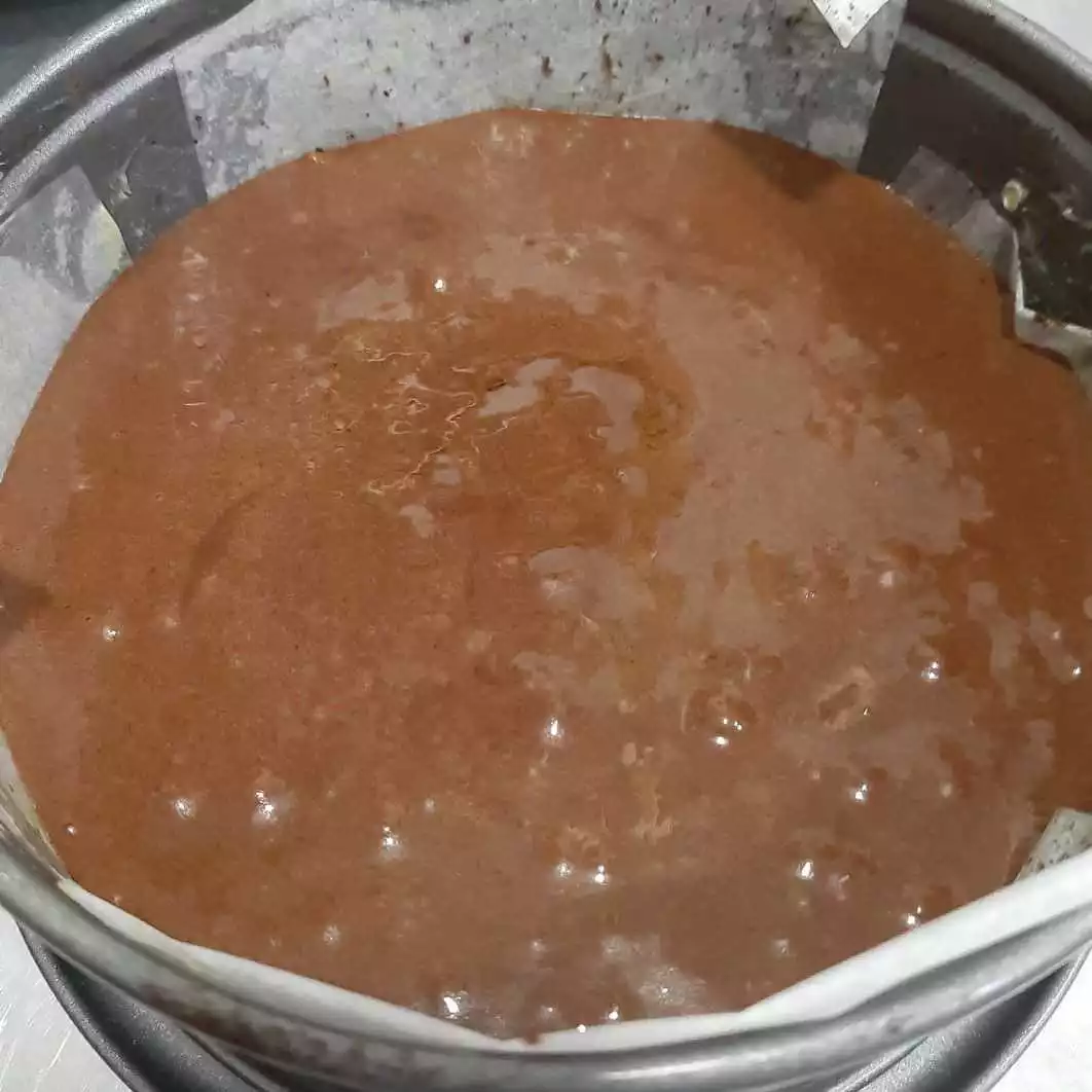 Step 5 Swedish Sticky Chocolate Cake