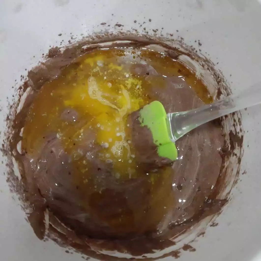 Step 4 Swedish Sticky Chocolate Cake