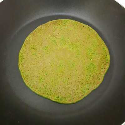 Step 7 Greentea Pancake #JagoMasakMinggu4Periode3