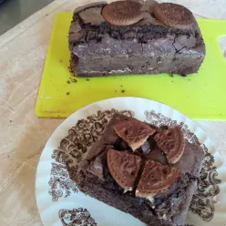 Shiny Crust Brownies Roma Kelapa #JagoMasakMinggu5Periode3