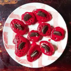 Kue Cubit Red Velvet #JagoMasakMinggu5Periode3