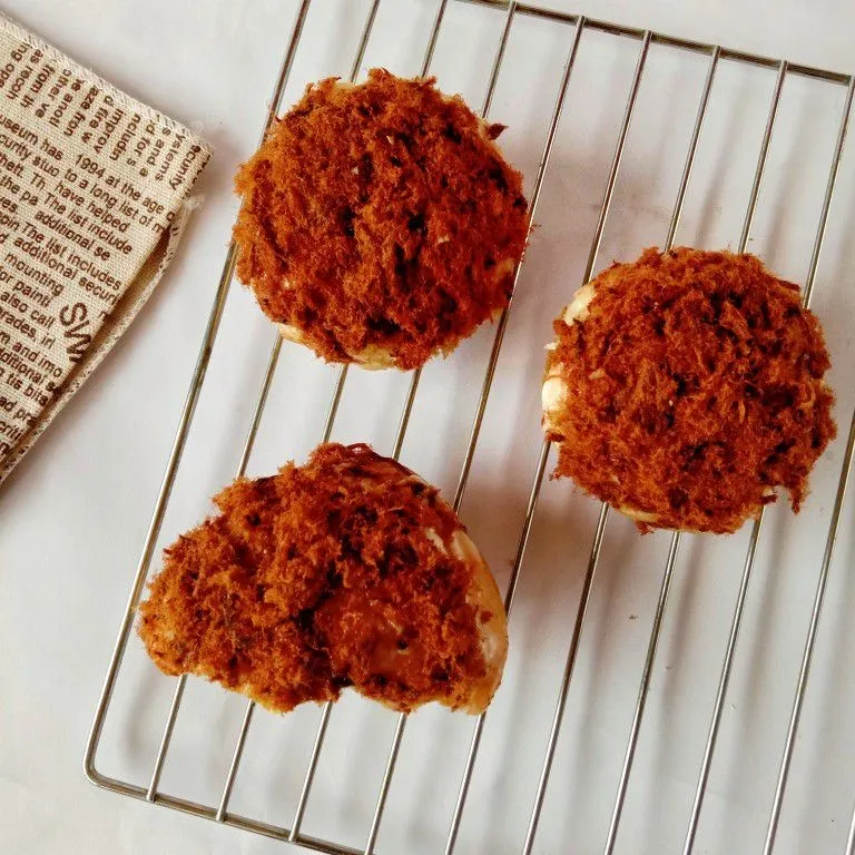 Soft Bun Topping Abon