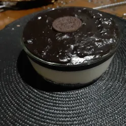 Puding Lapis Susu Oreo