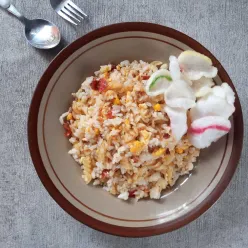 Nasi Goreng Terasi Fusili #JagoMasakMinggu5Periode3