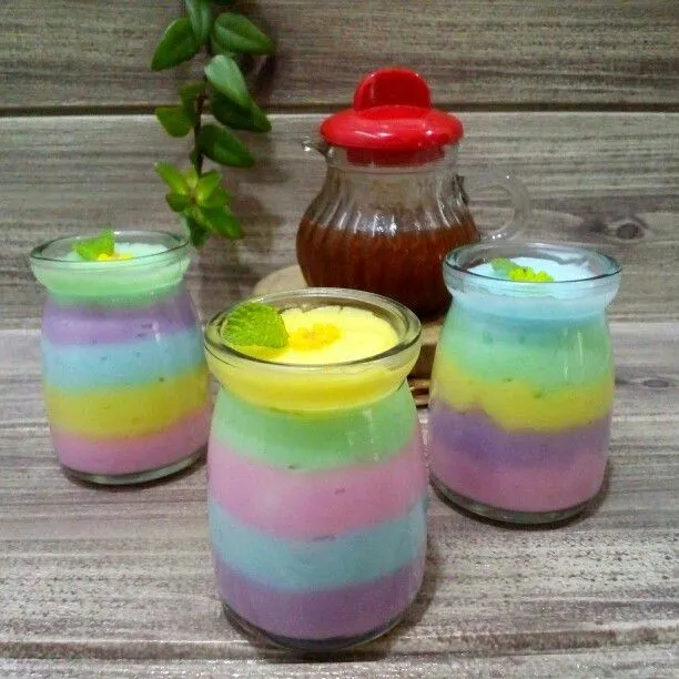 Bubur Sumsum Pelangi #JagoMasakMinggu5Periode3