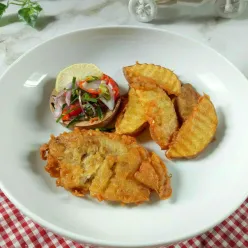 Fish & Chip Lele Sambal Matah #JagoMasakMinggu5Periode3
