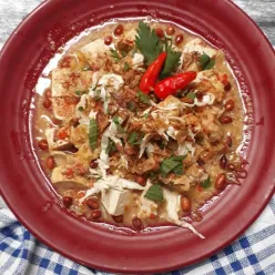 Bakwan Tahu Saus Kacang