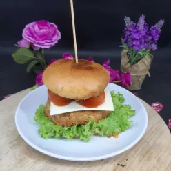 Burger Tempe #JagoMasakMinggu5Periode3