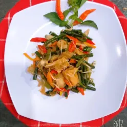 Tumis Tahu Kacang Panjang