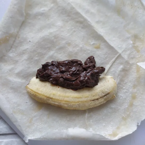 Beri 1 sdt coklat crunchy